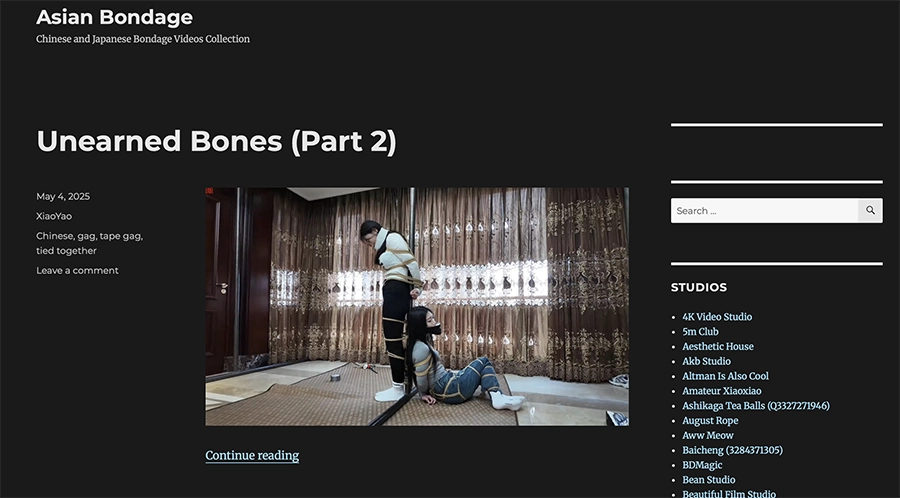 The Asian Bondage Blog