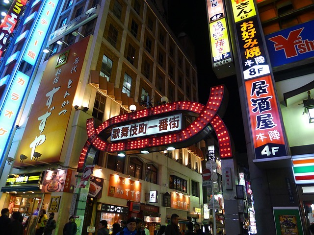 kabukicho red light district tokyo