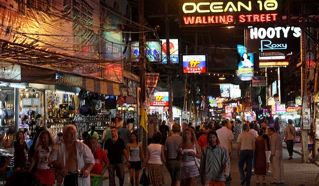 red light capital of the world walking street pattaya