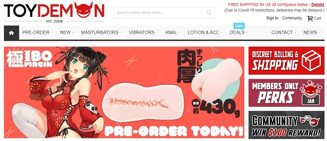 best online stores for japanese sex toy demon