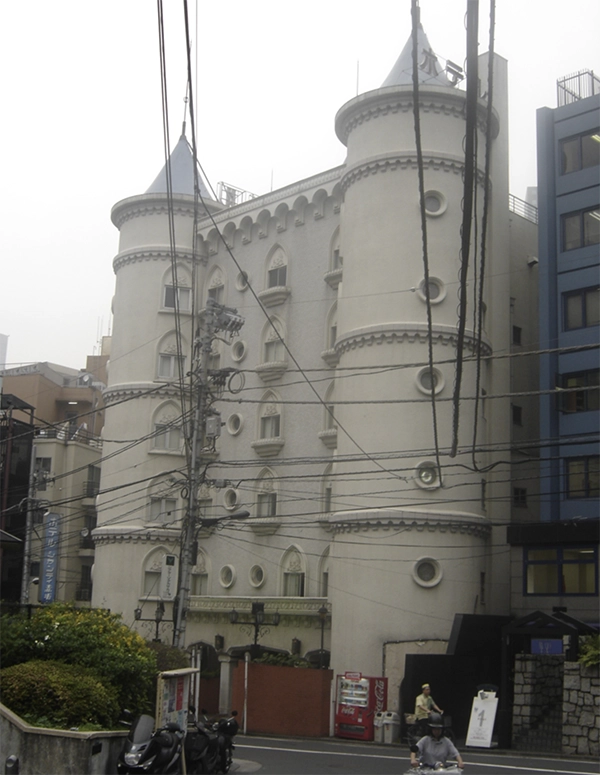 Japanese love hotel castle